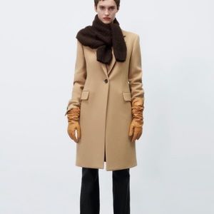 Zara Italian Wool Coat